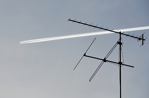 Antena na kamienicy w Kazimierzu Dolnym