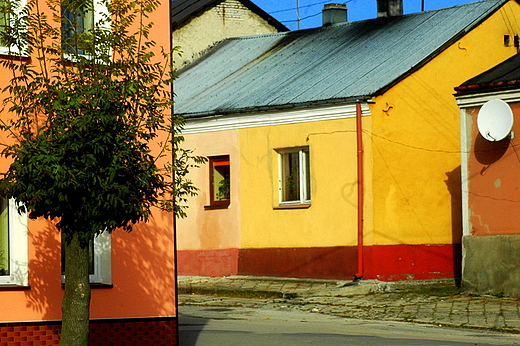 Chmielnik - motyw z ulicy Szydowskiej