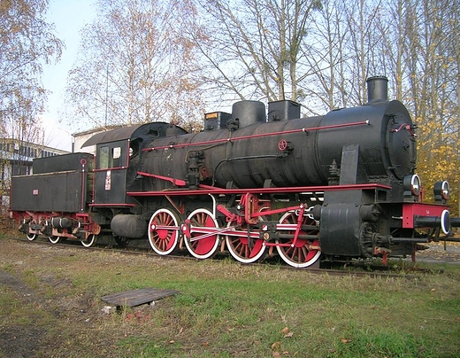 Skansen kolejowy w Pyskowicach.