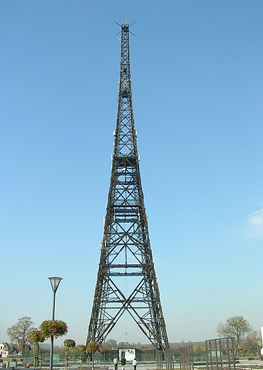 Gliwice.Szlak Zabytkw Techniki.Drewniana wiea nadawcza.