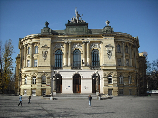 Warszawa. Gmach Gwny Politechniki Warszawskiej.