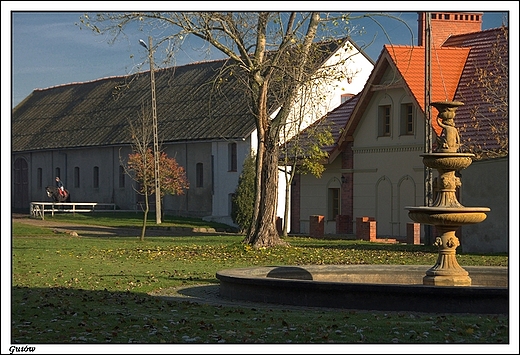 Gutw - zesp parkowo - paacowy (budynki folwarczne)