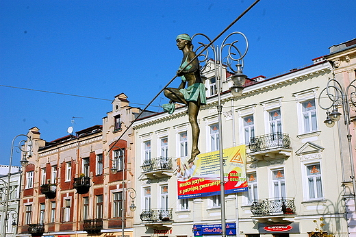 Kielce - taniec na linie
