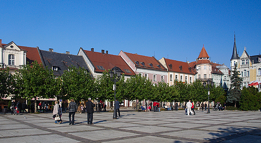 Pszczyna. Rynek.