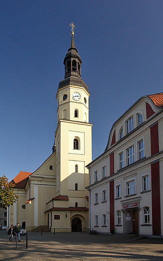 Pszczyna. Koci farny.