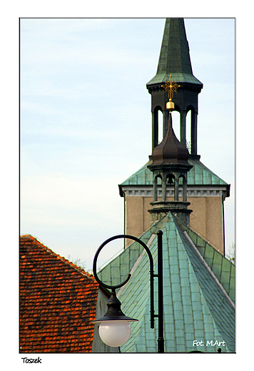 Toszek - rynek w Toszku