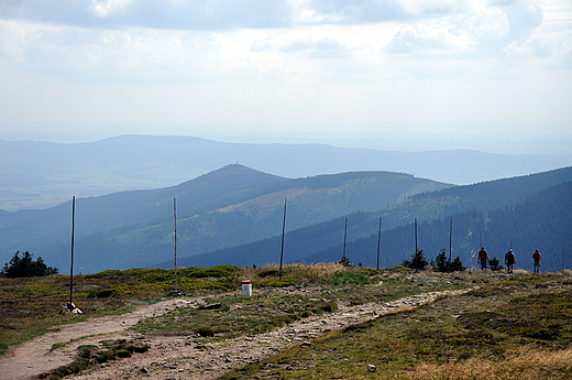 Widok ze nienika na zachd