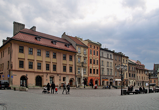 Krakw. May Rynek.