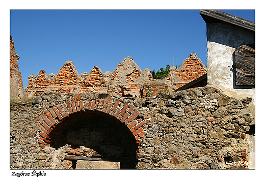 Zagrze lskie - zamek Grodno