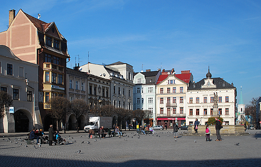 Kamienice przy Rynku.