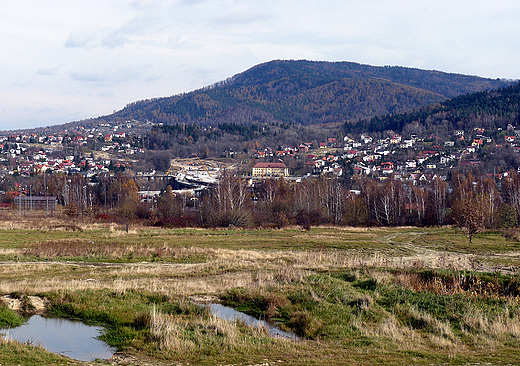 Beskid May widziany z bielskich Bo.