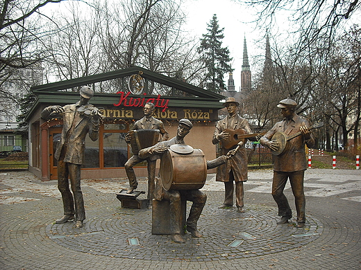 Warszawa. Pomnik Praskiej Kapeli Podwrkowej.