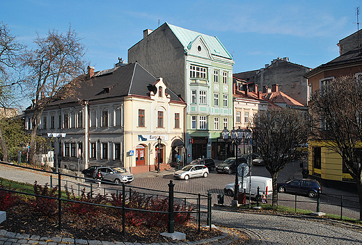 Fragment ulic Gbokiej i Zamkowej.