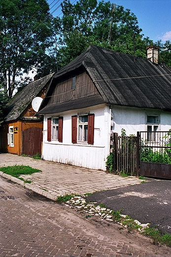 Bigoraj - urokliwa zabudowa miasteczka. Roztocze