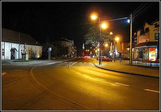 Ulica Daszyskiego w Ustroniu.