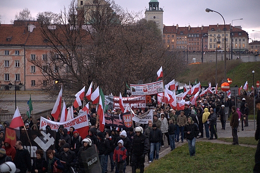 11 listopada Mariensztad - MARSZ NIEPODLEGOCI