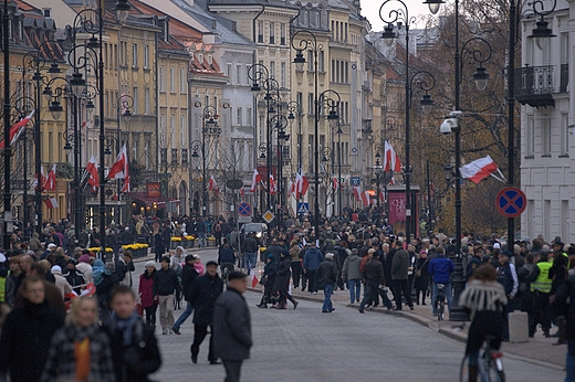 11 listopada na Krakowskim Przedmeciu