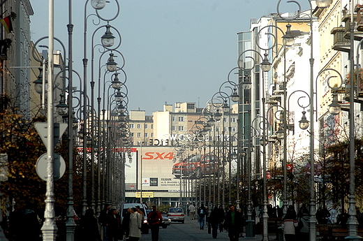 Kielce - pryncypalna ulica miasta