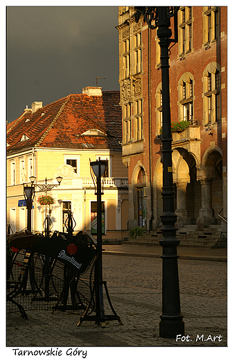 Tarnowskie Gry - Stare Miasto: fragment ratusza