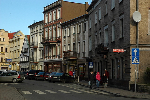 Jelenia Gra - ulica na starym miecie