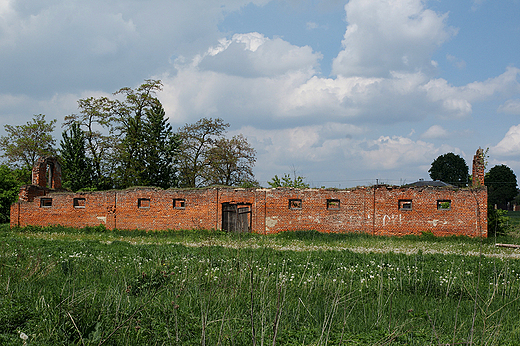 Wilkoaz Dolny - ruiny obory