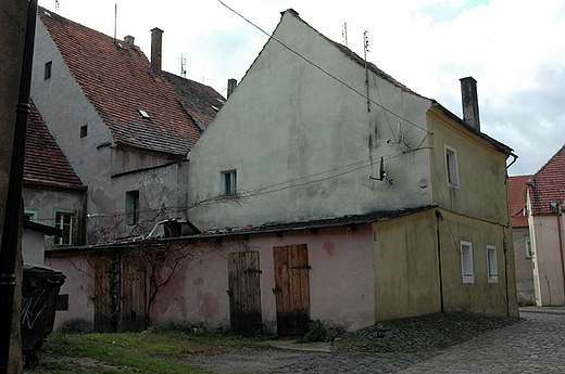 Lubomierz - szczyty domostw