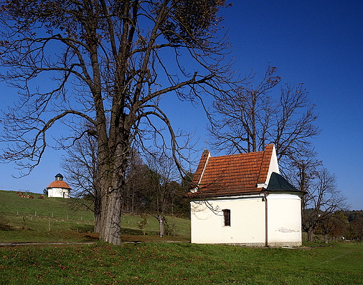 Kalwaria Zebrzydowska. Kapliczki kalwaryjskie.