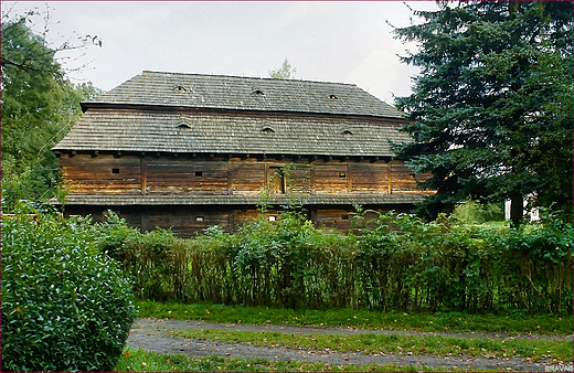 Muzeum Wsi Opolskiej - spichlerz z Gogwka pocz.XIXw.