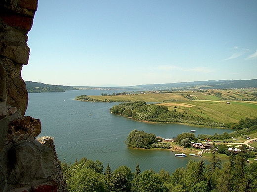 widok z zamku