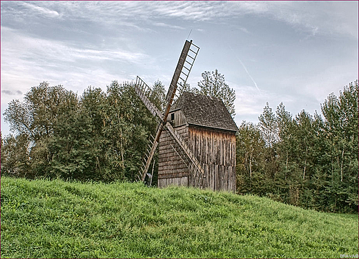 Muzeum Wsi Opolskiej - wiatrak z Grotowic