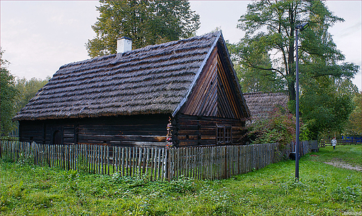 Muzeum Wsi Opolskiej - budynek mieszkalno gospodarczy z  Budkowic