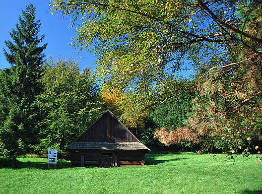 Grnoslski Park Etnograficzny. Fragment skansenu.