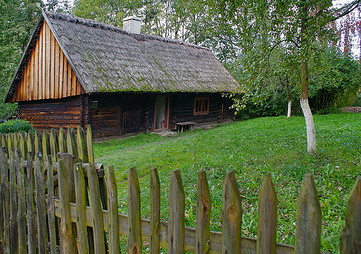 Muzeum Wsi Opolskiej - chaupa z  Karmionek Nowych