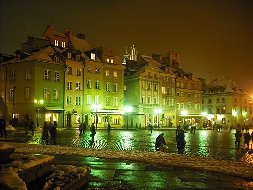 Warszawa. Plac Zamkowy.