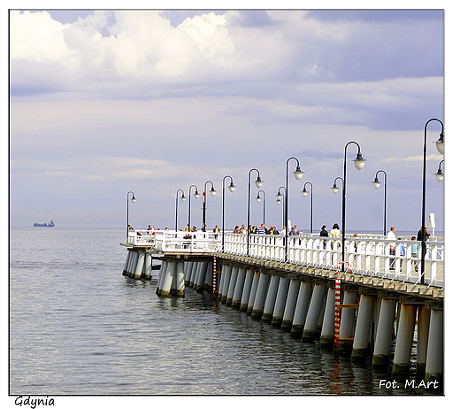 Gdynia - Gdynia Orowo: molo