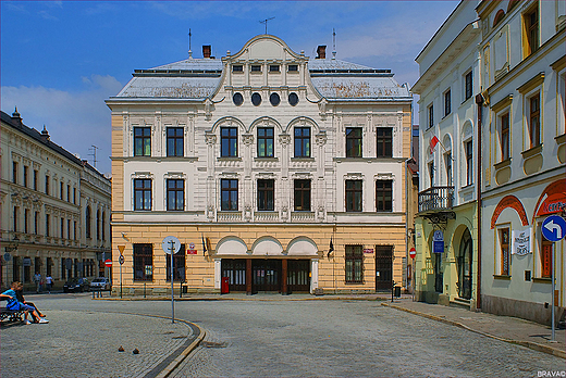 Cieszyn - kamieniczki w  rynku