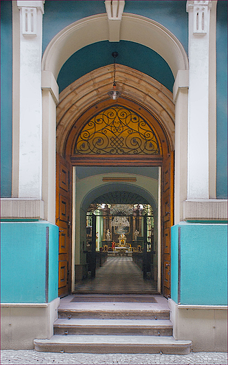 Portal w Kociele w. Marii Magdaleny w Cieszynie