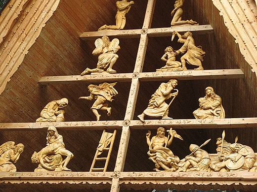 fragment o�tarza papieskiego w \parku fatimskim\