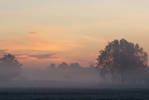 Magia Podlasia - wschd soca, okolice Siekierek