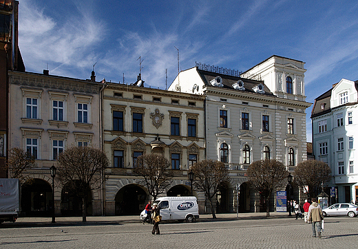 Kamienice w rynku.
