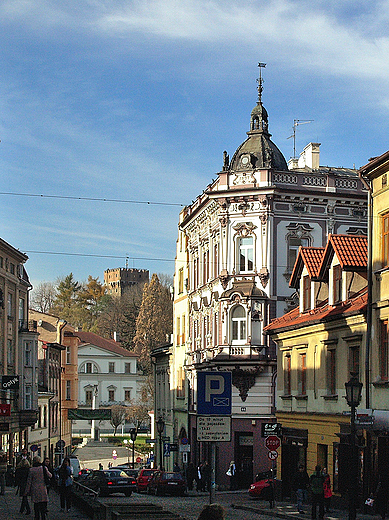 Cieszyn. Ulica Gboka.