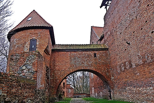 Reszel gotycki zamek biskupi 1350-1401