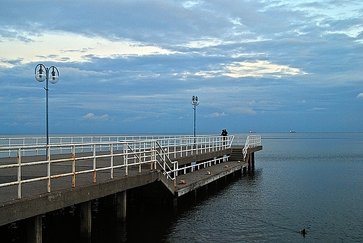 Gdynia o zmierzchu