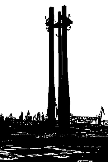 Gdask Pomnik Polegych Stoczniowcw 1970
