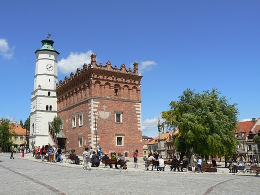 rynek w Sandomierzu