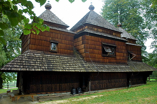 Smolnik - cerkiew bojkowska Michała Archanioła z końca osiemnastego wieku