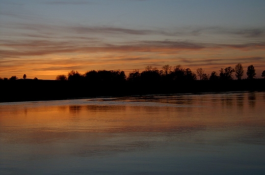 Narew o zmierzchu