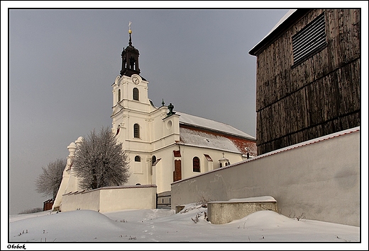 Oobok - pocysterski koci p.w. Jana Ewangelisty