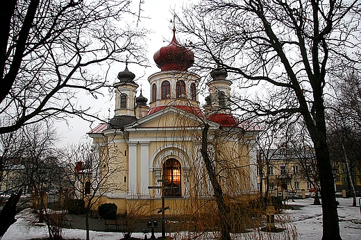 Cerkiew od strony wschodniej