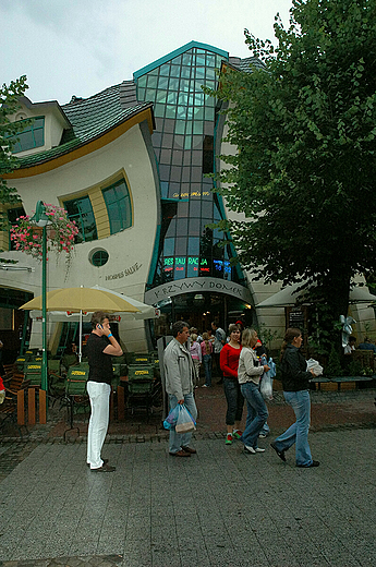 Krzywy domek. Sopot